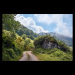 Asturias Ponga Valley and road