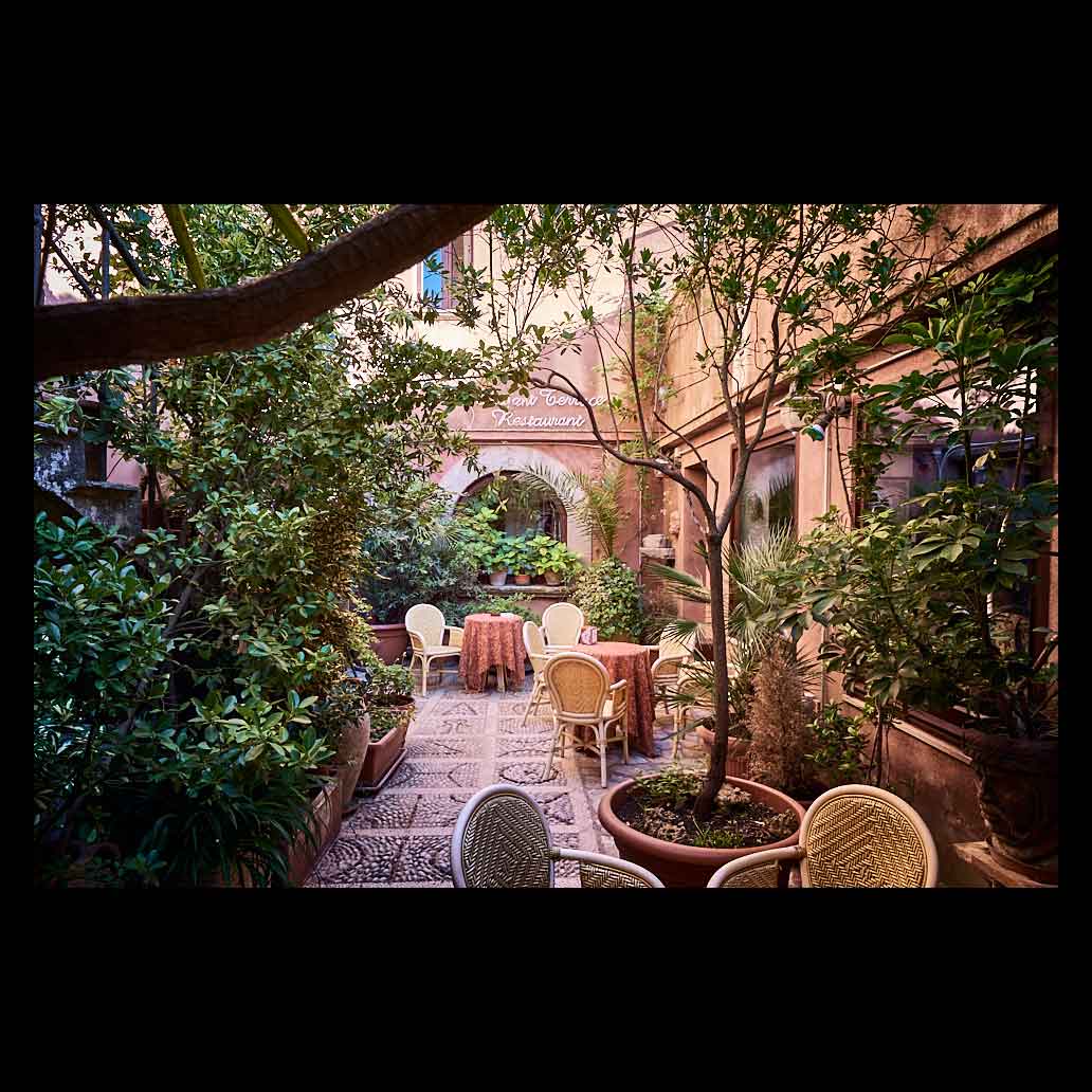 Charming Sicilian terrace