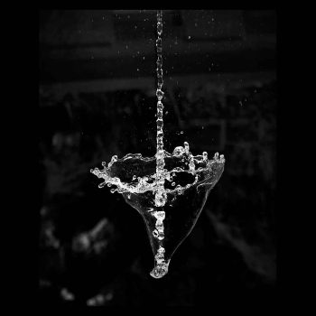 Secuencia uno del chorro de agua invertido