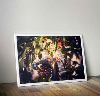 Cuadro horizontal con Fotografia Navideña de Autor